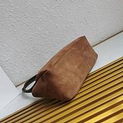 Prada Medium Suede Shoulder Bag 28x16x10.5cm - 6