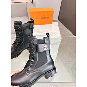 Louis Vuitton LV Wonderland Ankle Boots Black - 3