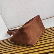 Prada Shoulder Bag Suede 25x21.5x14cm - 5