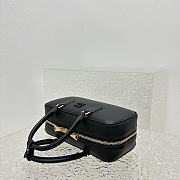 Miu Miu Arcadie Bag Black Leather 27x9x12cm - 4