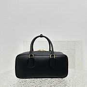 Miu Miu Arcadie Bag Black Leather 27x9x12cm - 3