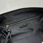 Miu Miu Arcadie Bag Black Leather 27x9x12cm - 2