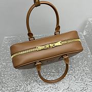 Miu Miu Arcadie Bag Caramel Leather 27x9x12cm - 2