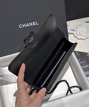 Chanel 23P Woc Flap Bag Black Lambskin 17cm - 2