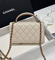 Chanel 23P Woc Flap Bag Caramel Lambskin 17cm - 5