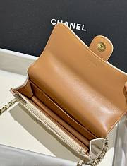 Chanel 23P Woc Flap Bag Caramel Lambskin 17cm - 2