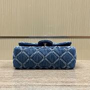 Chanel Small Flap Bag Denim 20cm - 4