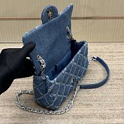 Chanel Small Flap Bag Denim 20cm - 2