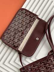 Goyard Anjou GM Purple Bag 40x20x34cm - 5