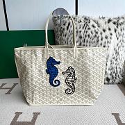 Goyard Goyardine Sand Anjou PM Seahorse Bag 47x28x15cm - 1