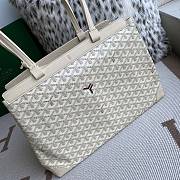 Goyard Bellechasse Biaude PM Bag White 36x27x15cm - 4