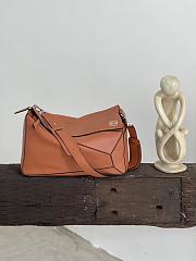 Loewe Puzzle Bag Brown 38x23x19cm - 1