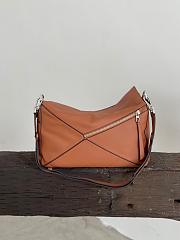 Loewe Puzzle Bag Brown 38x23x19cm - 3