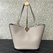 Valentino Garavani Rockstud Grey Bag 26x11x24cm - 1