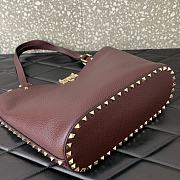 Valentino Garavani Rockstud Wine Bag 26x11x24cm - 6