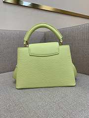 Louis Vuitton LV Capucines Bag BB Green 27x18x9cm - 5