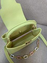 Louis Vuitton LV Capucines MM Bag Green 31x20x11cm - 6