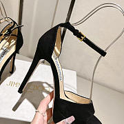 Jimmy Choo Platform Sandals Black Heel 12cm - 3