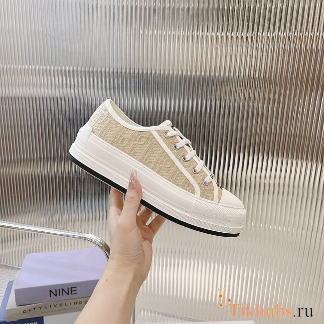 Dior Walk'n'Dior Platform Sneaker Natural - 1