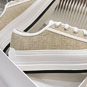 Dior Walk'n'Dior Platform Sneaker Natural - 5