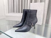 Jimmy Choo Magik 90mm Heeled Black Boots - 4