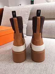 Hermes Brown Boots - 5