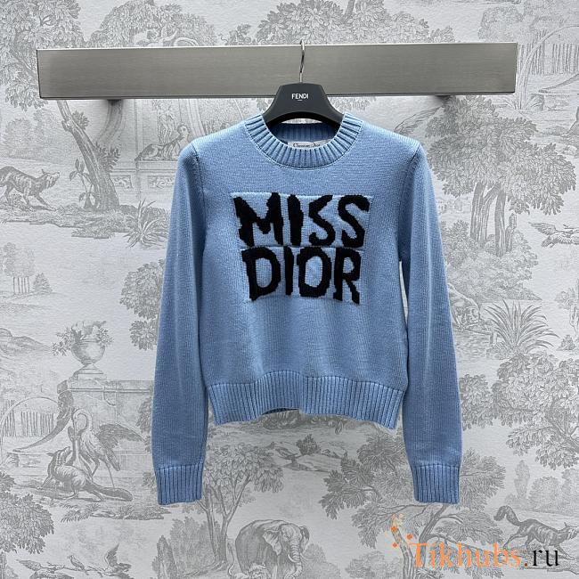 Dior Blue Sweater - 1