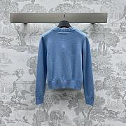 Dior Blue Sweater - 3