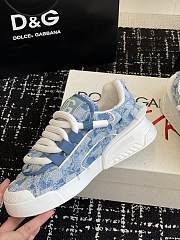 D&G Blue Denim Sneaker - 5