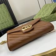 Gucci Marmont Woc Bag Brown 20cm - 5