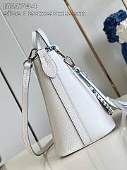 Louis Vuitton LV Blossom PM White Blue 20 x 20 x 12.5 cm - 5