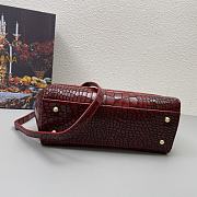 Dolce & Gabbana Sicily Handbag Red 25x20x12cm - 6