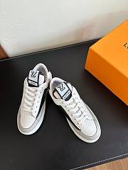 Louis Vuitton LV Charlie Trainers White Cacoa Brown Black - 4