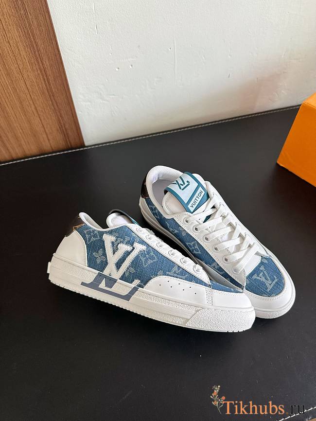 Louis Vuitton LV Charlie Trainers Blue Sneaker - 1