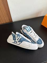 Louis Vuitton LV Charlie Trainers Blue Sneaker - 1