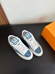 Louis Vuitton LV Charlie Trainers Blue Sneaker - 5