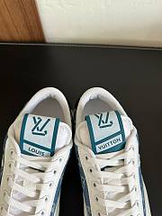 Louis Vuitton LV Charlie Trainers Blue Sneaker - 3