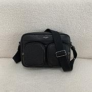 YSL Black Luxurious Camera Handbag 22x18x10cm - 1