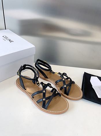 Celine Black Sandal