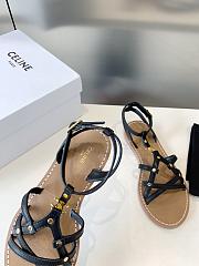 Celine Black Sandal - 4