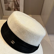 Chanel Wool Hat Black And White - 5