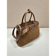 Prada Women's Brown Handbag 32x23x11cm - 5