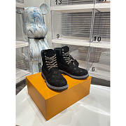 Louis Vuitton LV x Timberland Ankle Boot Black - 1