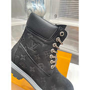 Louis Vuitton LV x Timberland Ankle Boot Black - 4