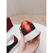 Gucci Ace Sneaker With Web In Black - 4