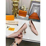 Louis Vuitton LV Leather Pumps Nude 6.5cm - 5