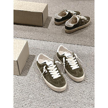 GGDB Soul Star Leather Low Top Sneaker Green