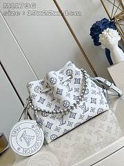 Louis Vuitton LV Bella Mahina White Blue 19 x 22 x 14 cm - 1