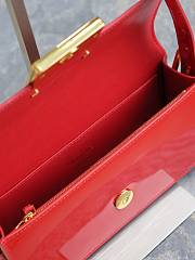 Dior Miss Flap Bag Rope Red Patent Calfskin 22 x 11 x 6 cm - 6