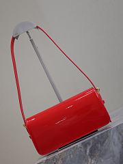 Dior Miss Flap Bag Rope Red Patent Calfskin 22 x 11 x 6 cm - 5